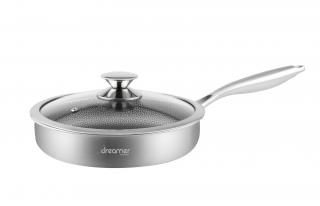 CHẢO CHỐNG DÍNH ĐÁY TỪ DREAMER DKW-NFL126B - Đường kính 26cm